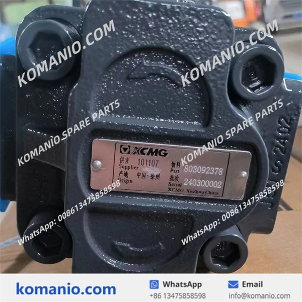 803092378 xcmg truck mounted crane hydraulic pump sgp2063/2040r