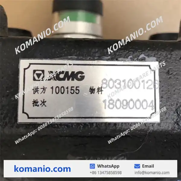 803100126 xcmg hydraulic motor