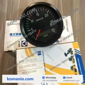 803502569 xcmg tachometer meter 24v