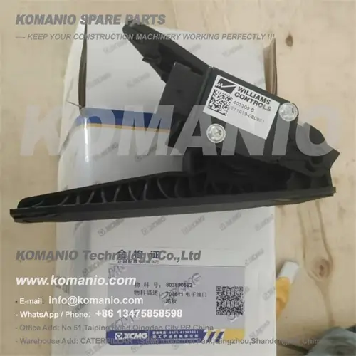 803800582 xcmg electronic accelerator pedal