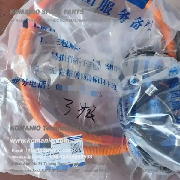 xcmg 803806632 electric wheel loader high voltage cable assembly