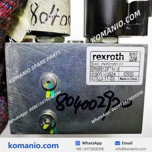804002920 xcmg rexroth hydraulic valve group r988128744
