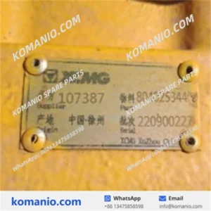 804025344 xcmg hydraulic motor