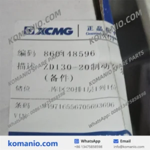 860148596 xcmg roller brake pump