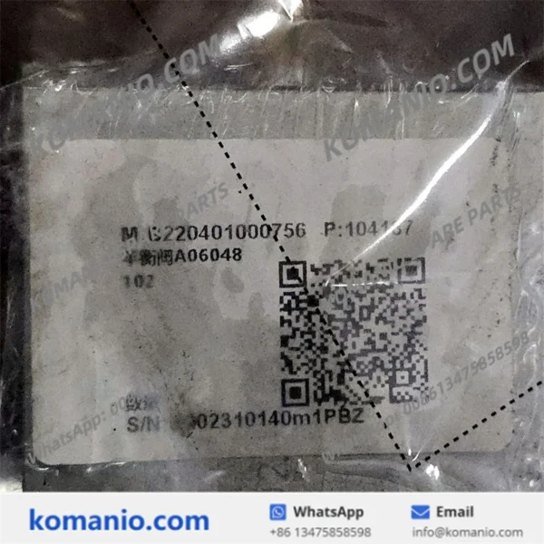 b220401000756 sany balance valve