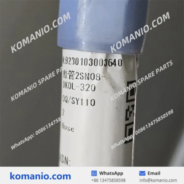 b230103003640 sany rubber pipe