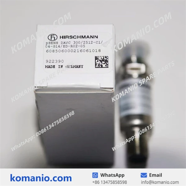 803548127 xcmg 300bar 2512 oil pressure sensor