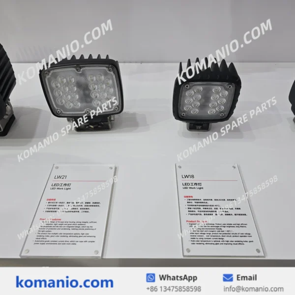 led mine truck crane excavator wheel loader working lamp