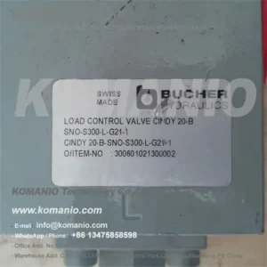 803001656 xcmg parts qy70k qy60k lifting load balance control valve