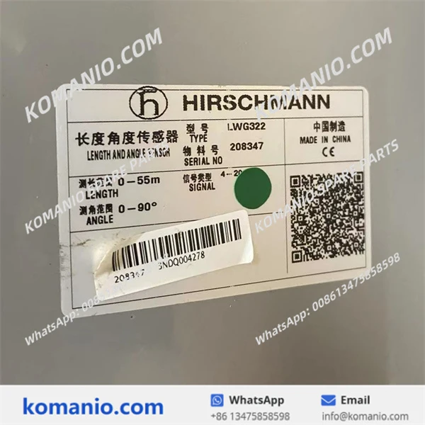 lwg322 lwg321 hirschmann length and angle sensor