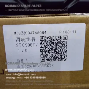 sany stc900 crane sheave assembly qzj004766084 pulley spare parts