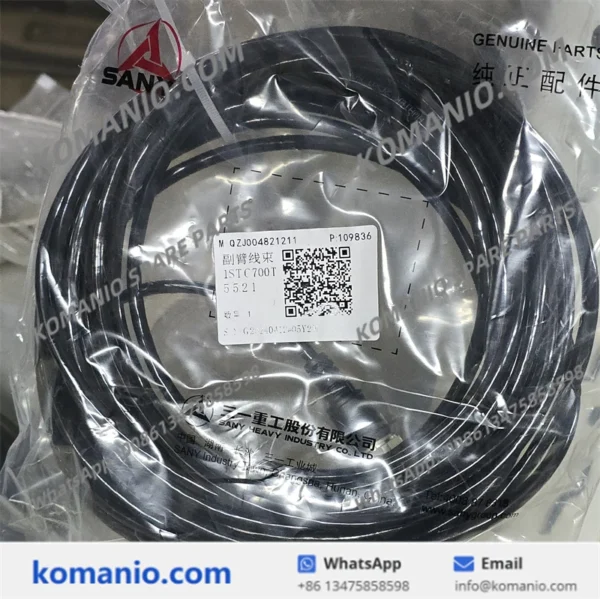 qzj004821211 sany auxiliary boom harness