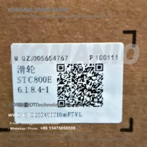 sany stc800 crane pulley genuine spare part qzj005654767 | original sany crane sheave assembly