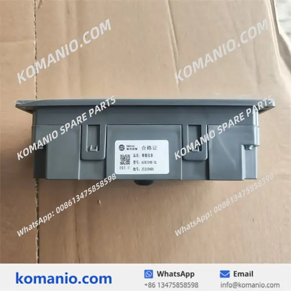 xcmg forklift dashboard