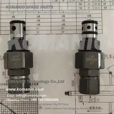 xyf10 05 xyf10 05a xcmg relief valve