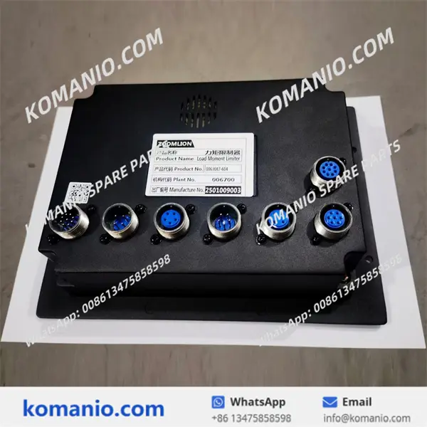 zoomlion truck crane load moment limiter