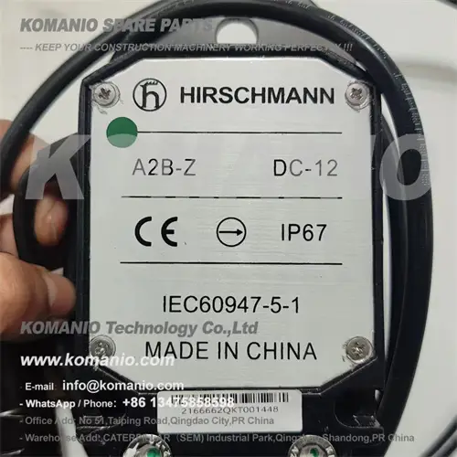 803600733 xcmg hirschmann anti two block height limit switch