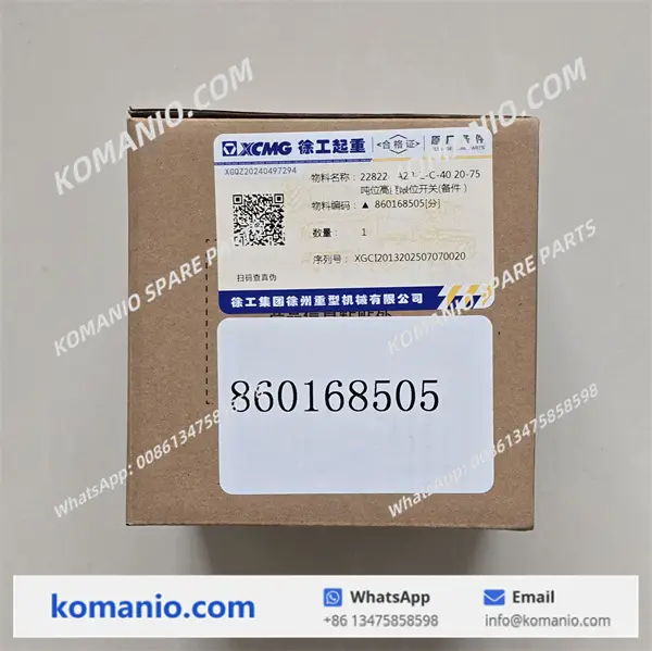 860168506 860168505 xcmg crane a2b switch